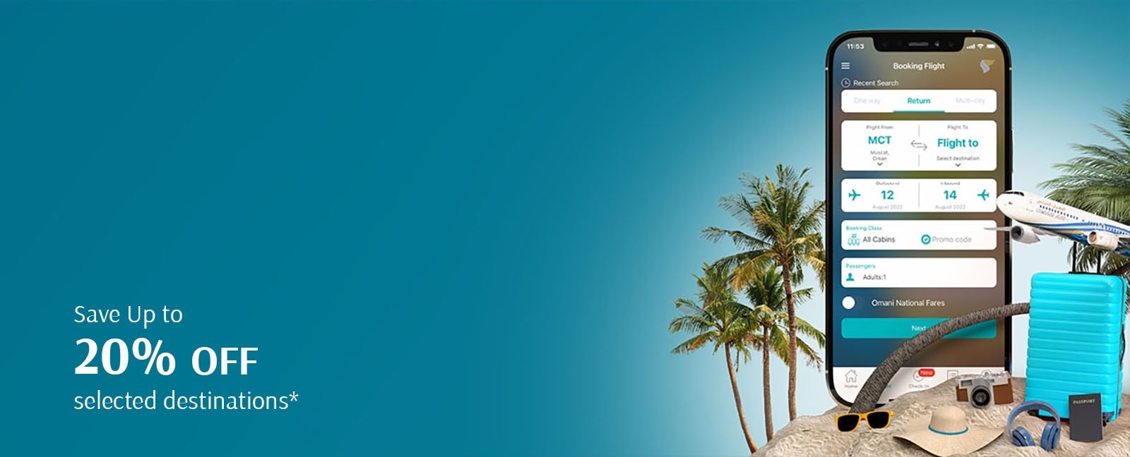 Oman Air takes 20% off Economy in weekend promotion