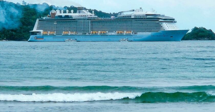First cruise ship since COVID-19 docks in Phuket